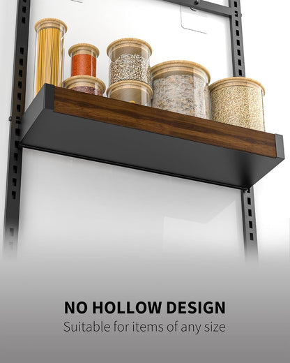White 9-Tier Over The Door Pantry Organizer, Pantry Organization And Storage, Metal Hanging Spice Rack Shelves Door, Home & Kitchen Essentials, Laundry Room Bathroom Organization