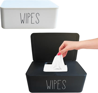 2 Pack Baby Wipes Dispenser for Bathroom,7.28"L * 4.80"W * 2.75"H