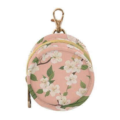 Pretty Flowers and Branches Baby Pacifier Holder Case, Dustproof Portable Storage Box for Diaper Bag Purse, Pacifier Storage Container for Boys & Girls