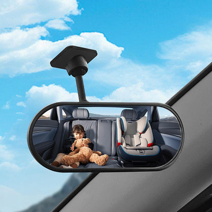 Car Rearview Mirror Rear View Mirrors for Baby 360 Adjustable Automotive Interior Mirrors Cars Mirror Rear Facing Kids Observing (Clip Base)