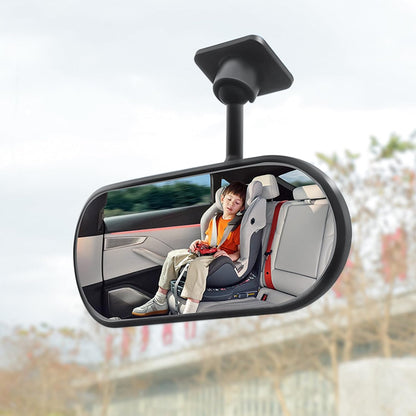 Car Rearview Mirror Rear View Mirrors for Baby 360 Adjustable Automotive Interior Mirrors Cars Mirror Rear Facing Kids Observing (Clip Base)