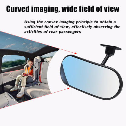Car Rearview Mirror Rear View Mirrors for Baby 360 Adjustable Automotive Interior Mirrors Cars Mirror Rear Facing Kids Observing (Clip Base)
