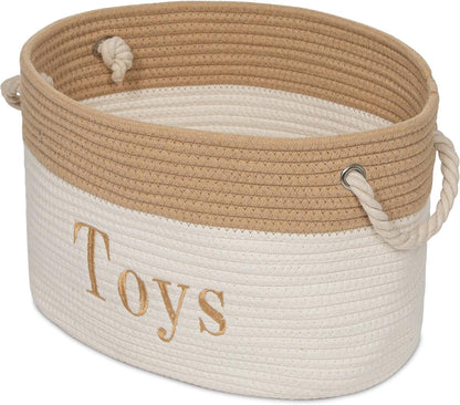 Toy Basket - 15 x 11 x 9 Toy Storage Bin