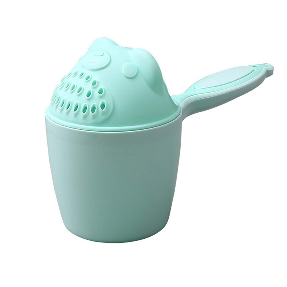Rinser Rinse Cup Baby Shampoo Shower Bathing Protect Soft Cap Hat Baby Bath Set