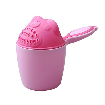 Rinser Rinse Cup Baby Shampoo Shower Bathing Protect Soft Cap Hat Baby Bath Set