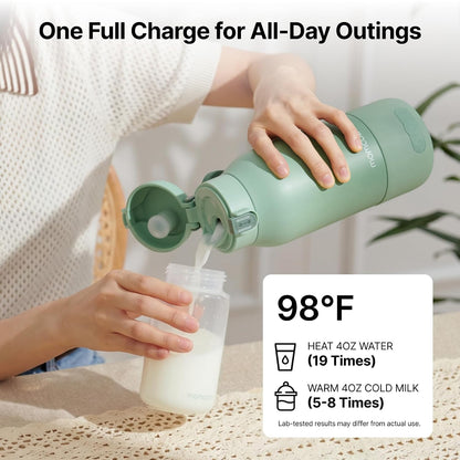 Portable Bottle Warmer & Breastmilk Cooler Set On-the-Go Essentials