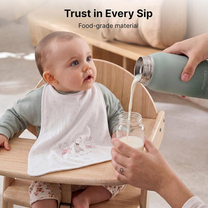 Portable Bottle Warmer & Breastmilk Cooler Set On-the-Go Essentials