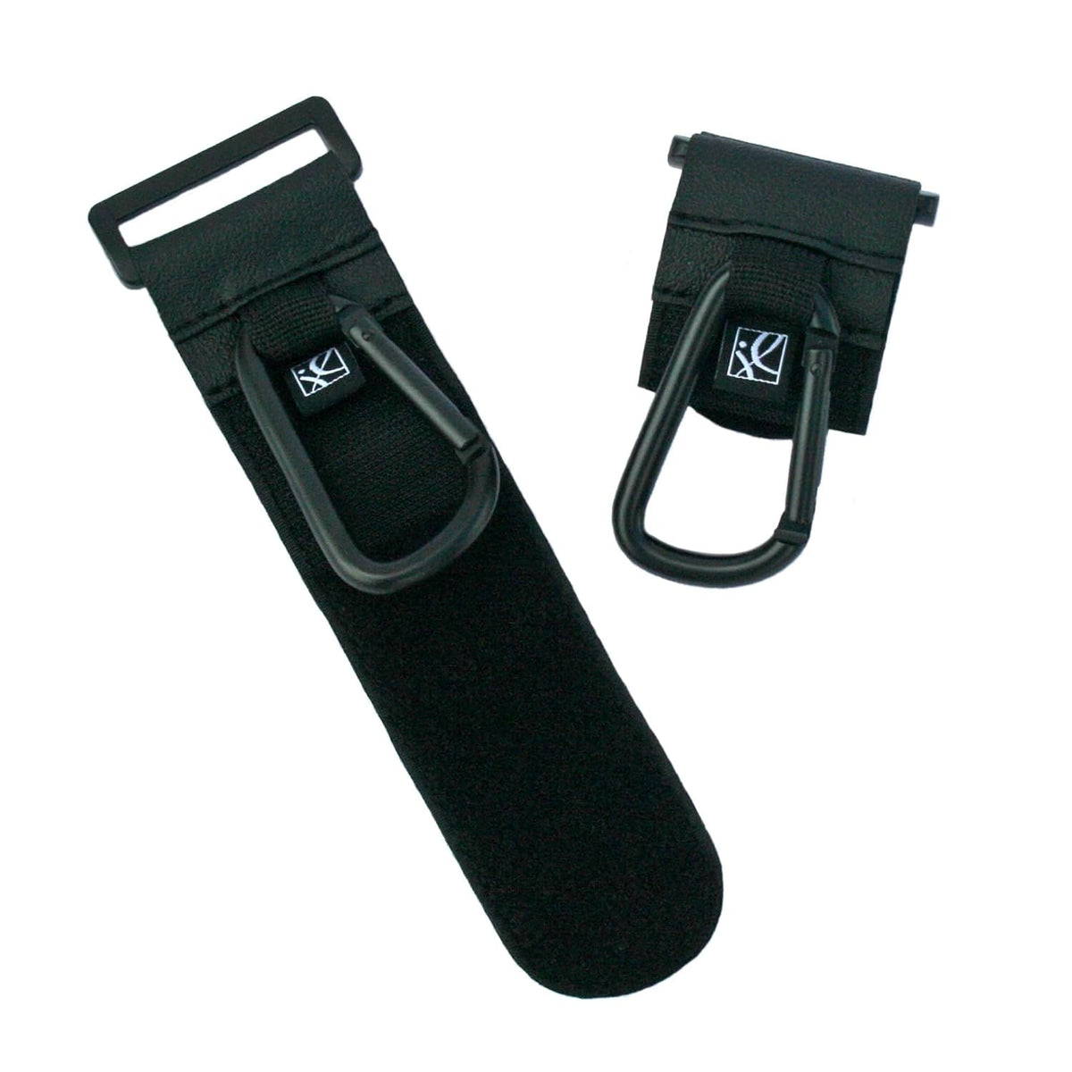 J.L. Childress Universal Non-Slip Stroller Hooks for Bags 2 Pack, Black
