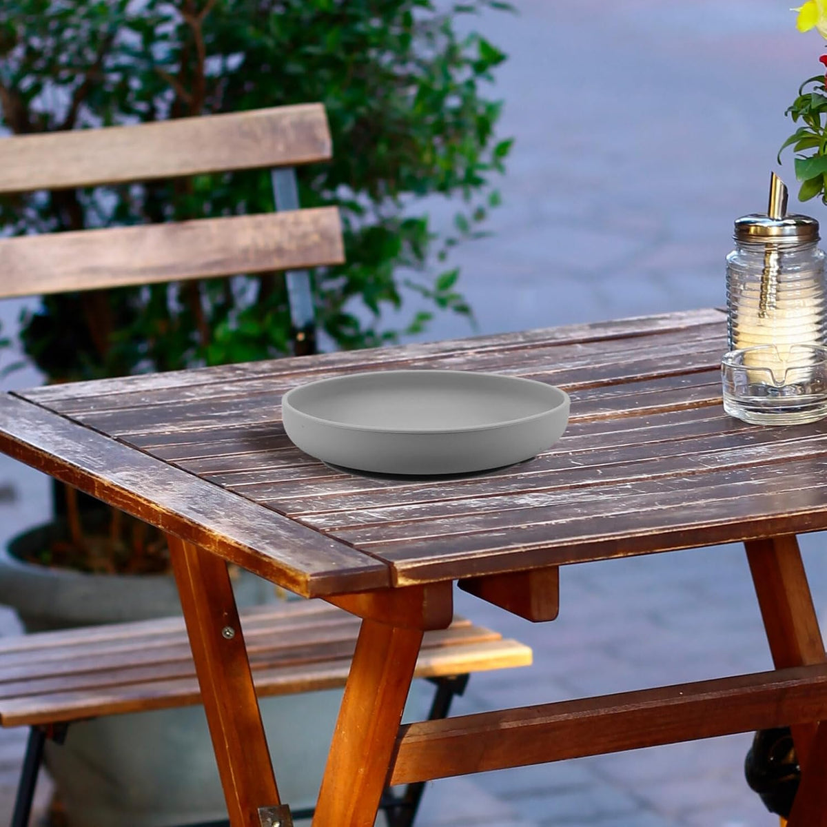 Elderly Food Plate Silicone Plate Suction Cup Unbreakable Dishes for Seniors