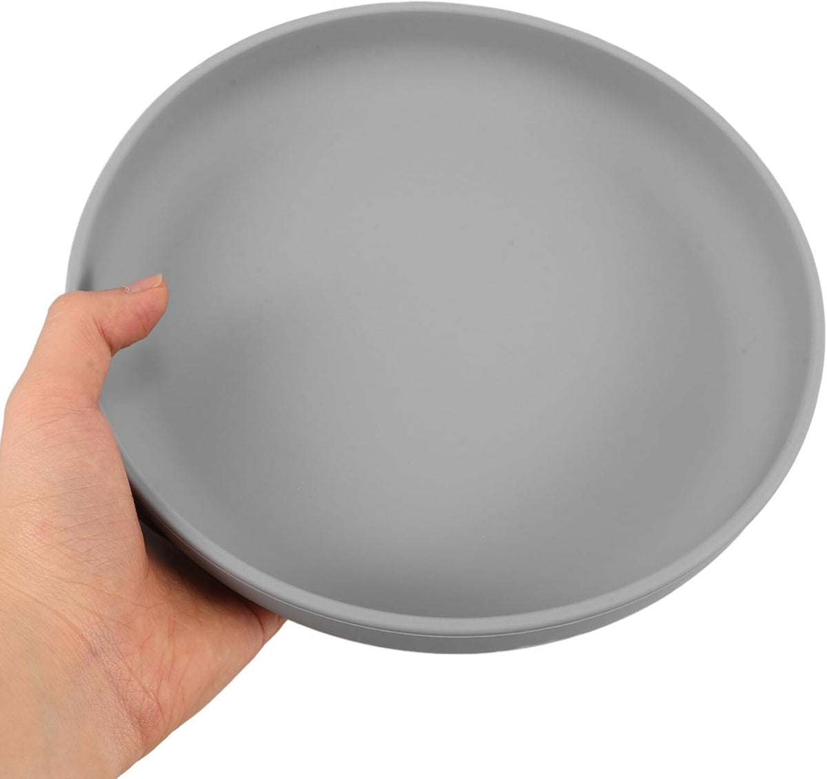 Elderly Food Plate Silicone Plate Suction Cup Unbreakable Dishes for Seniors