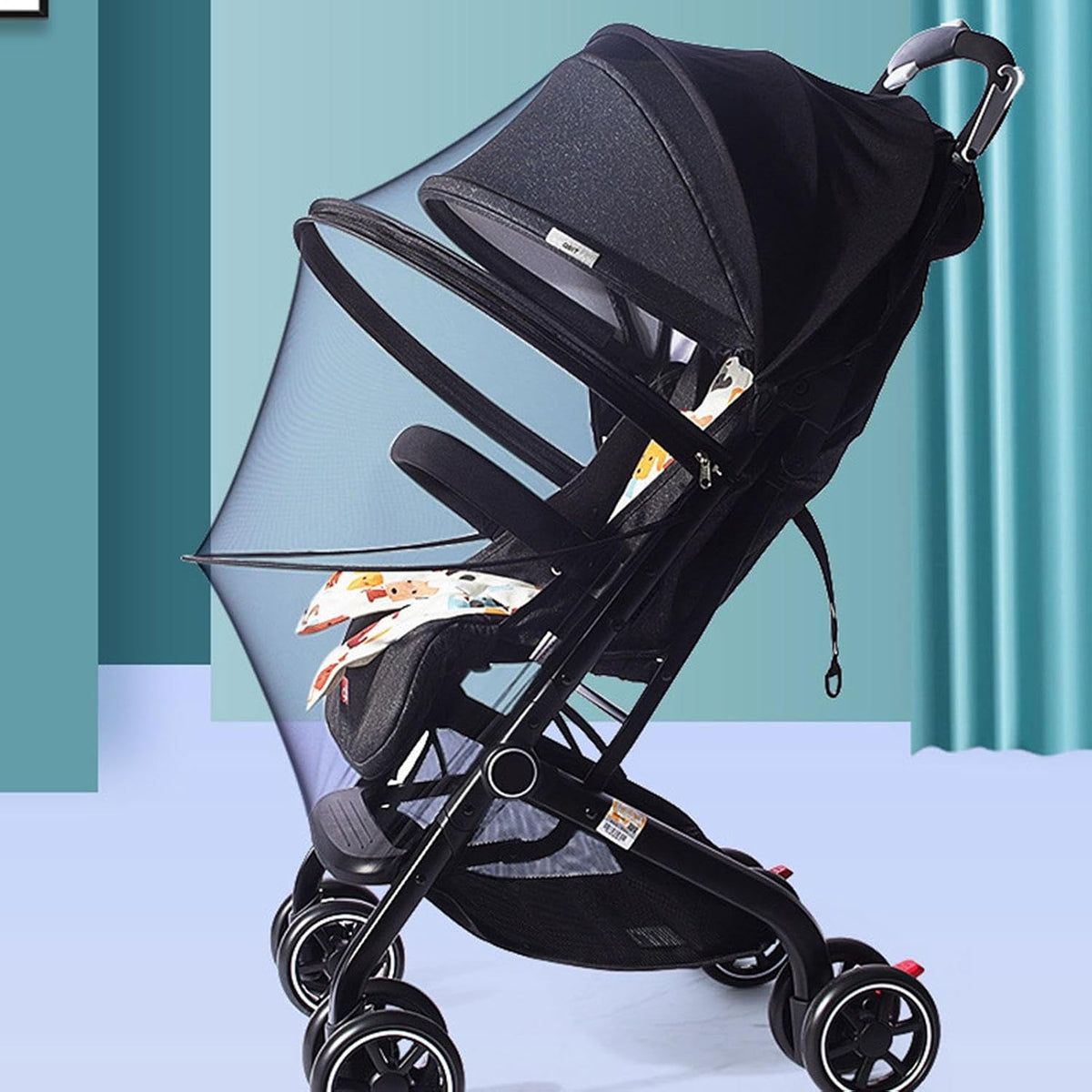Bassinet Stroller Cover Block Uv Rays Canopy Protection Child Safety