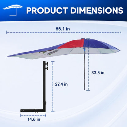Upgraded Windproof Sunshade Canopy for Mobility Scooters