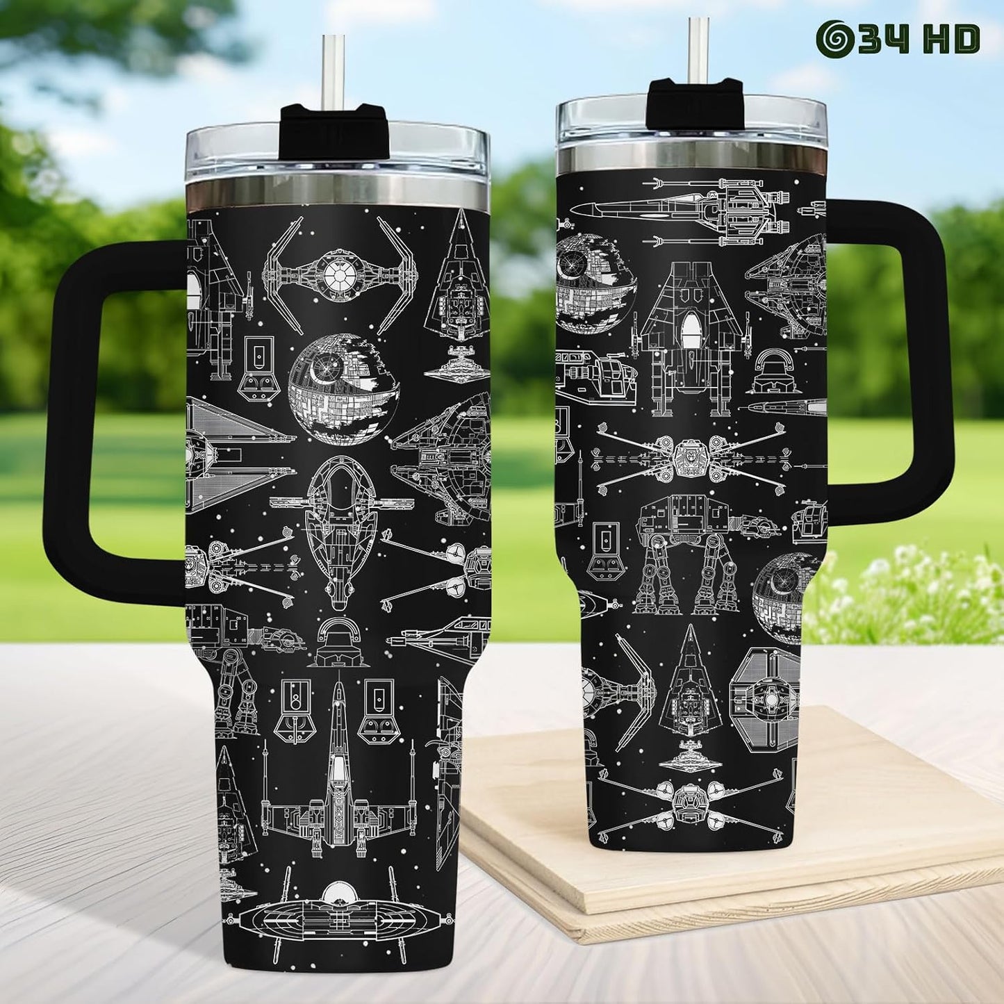 Dad Dadman Funny 40 oz Tumbler with Handle, Funny Dad Gift | Gift for Dad Tumbler 40oz, Cool Dadman Travel Mug, Funny Superhero Birthday from Daughter Son - Colors B
