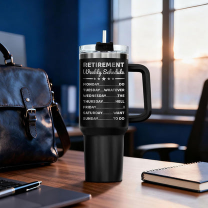 Dad Dadman Funny 40 oz Tumbler with Handle, Funny Dad Gift | Gift for Dad Tumbler 40oz, Cool Dadman Travel Mug, Funny Superhero Birthday from Daughter Son - Colors B