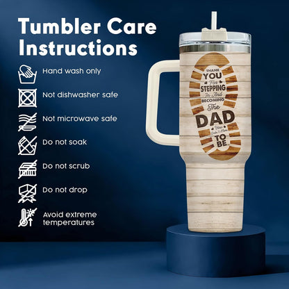 Dad Dadman Funny 40 oz Tumbler with Handle, Funny Dad Gift | Gift for Dad Tumbler 40oz, Cool Dadman Travel Mug, Funny Superhero Birthday from Daughter Son - Colors B