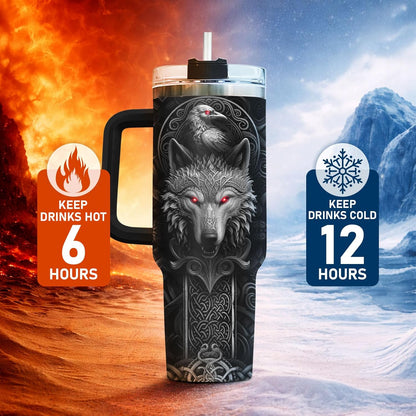 Dad Dadman Funny 40 oz Tumbler with Handle, Funny Dad Gift | Gift for Dad Tumbler 40oz, Cool Dadman Travel Mug, Funny Superhero Birthday from Daughter Son - Colors B