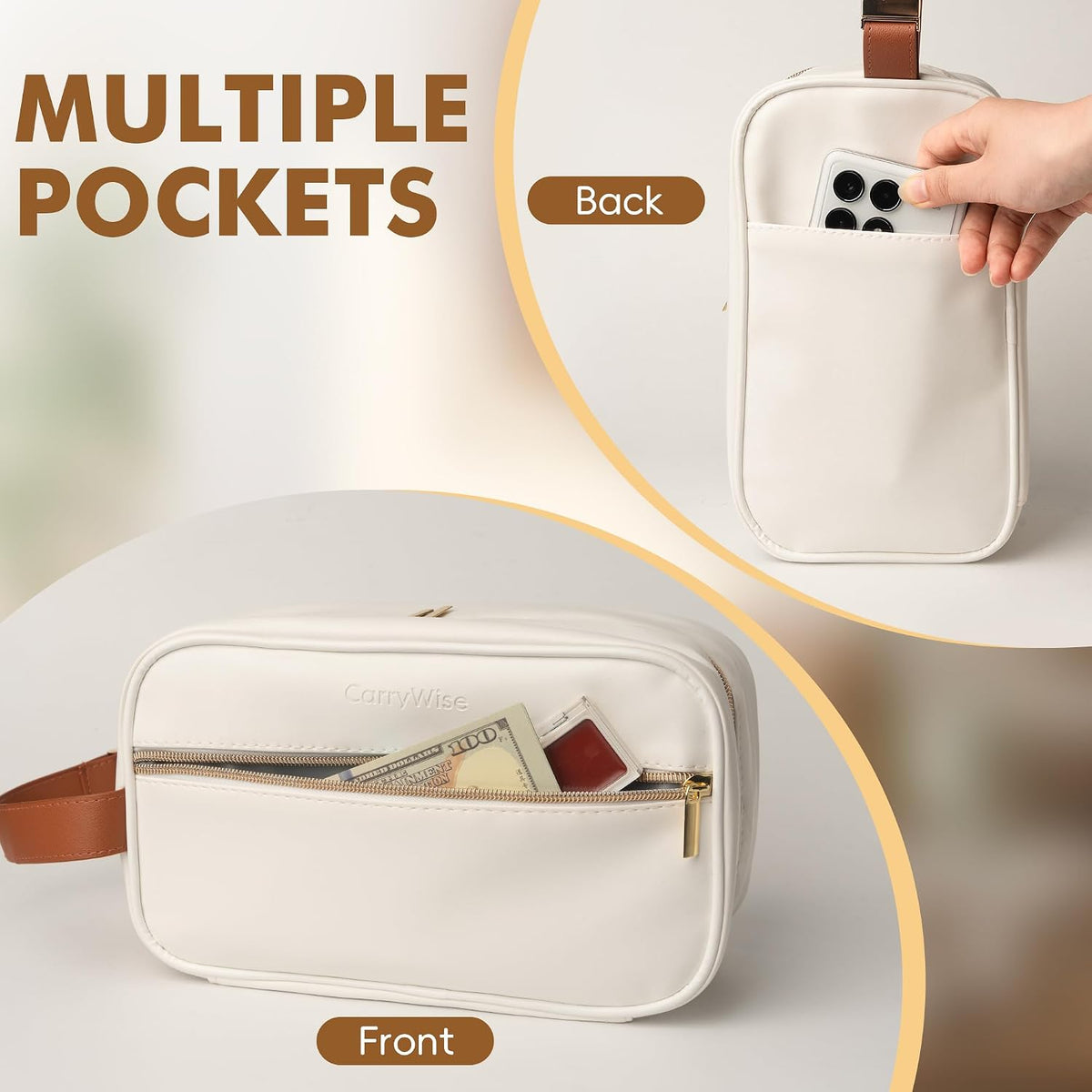 Breast Milk Cooler Travel Bag with 3 Ice Pack, Waterproof Breastmilk Cooler Storage Bag, Portable & Versatile Insulated Cooler Bag with Buckle Handle for Nursing Mom Daycare