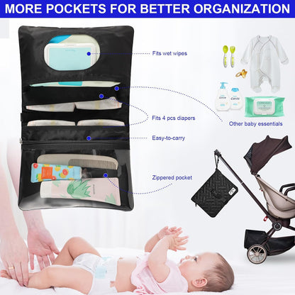 Shoulder Diaper Tote Mommy Bag for Boy Girl Twins