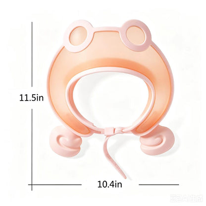 Baby shampoo cap shower visor shield hat kids bath Washing Hair rinser Prevents Water from Pooling in Face for To protect the eyes and ears of toddlers and children