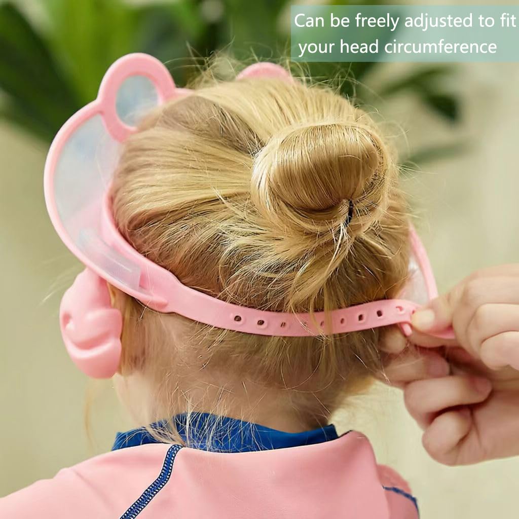 Baby shampoo cap shower visor shield hat kids bath Washing Hair rinser Prevents Water from Pooling in Face for To protect the eyes and ears of toddlers and children