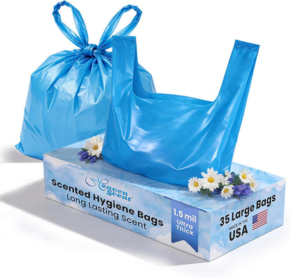 Scented Thick Bags for Discreet Waste Disposal