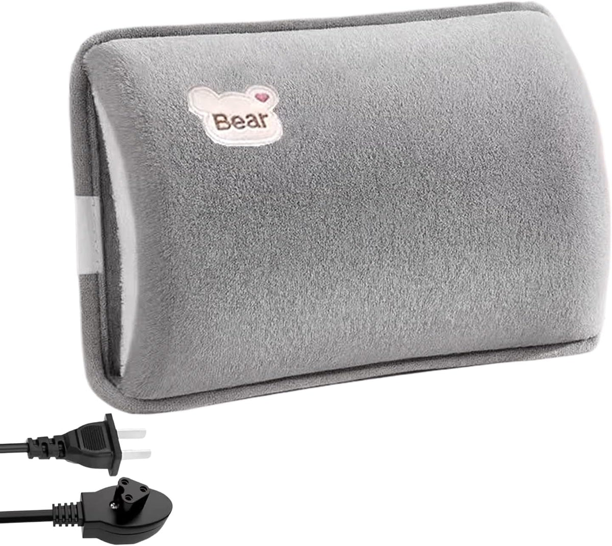Rechargeable Electric Hot Water Bottle, Hot Water Bag, Leak-Proof Electric Hand Warmer, Soft & Cosy, Bed, Hand & Body Warmer, Hot-Water-Bottle with Soft Cover for Neck Shoulder Legs Waist