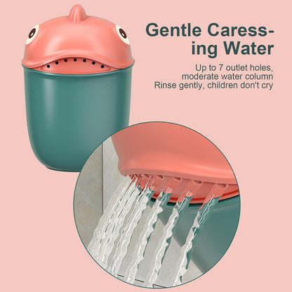 Bath Rinse Cup for Kids Shampoo Rinser with Easy Grip Handle