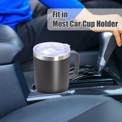 20 oz Tumbler with Handle, Coffee Tumblers with Lid Tavel Mug Navy 1P