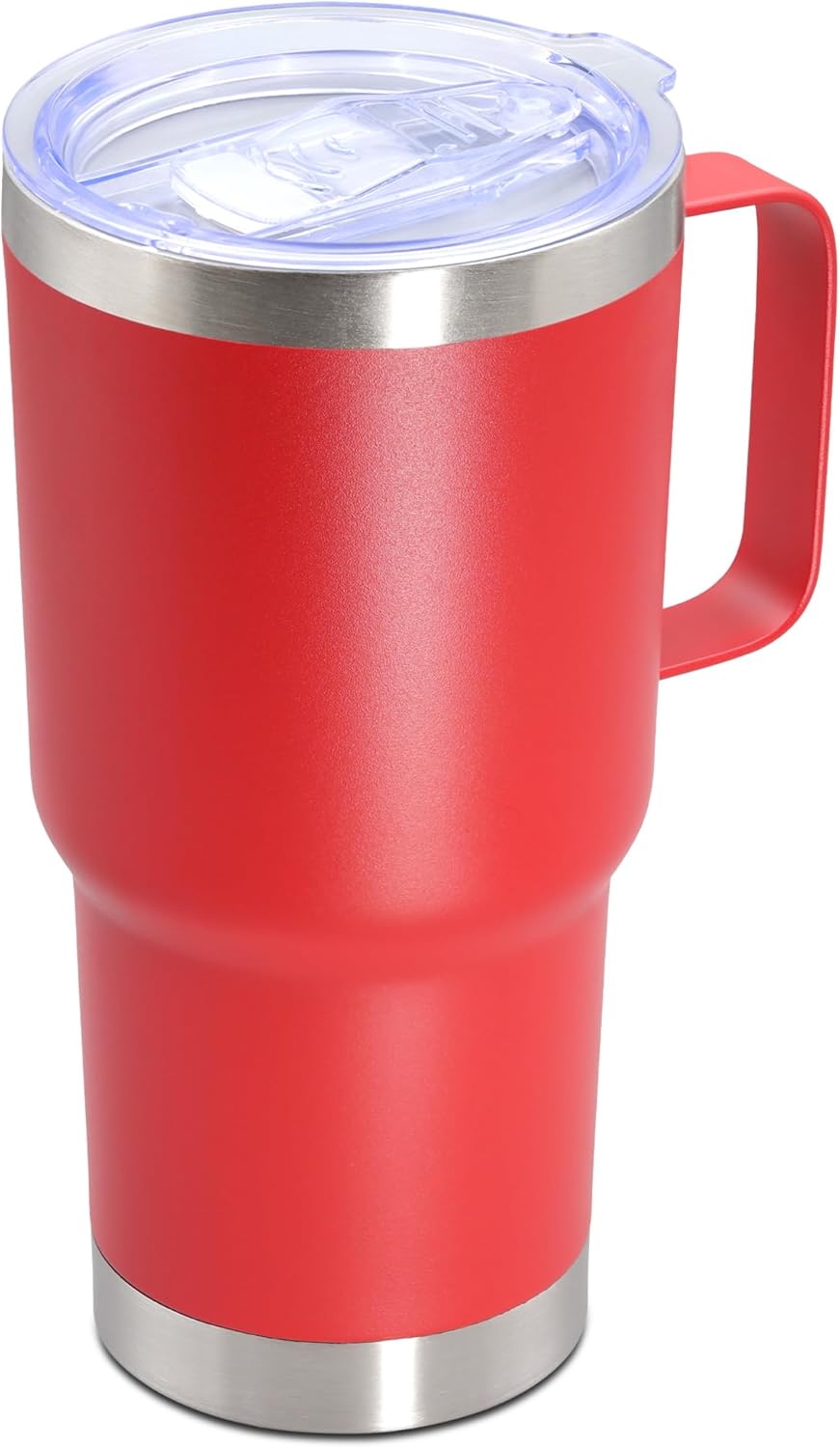 20 oz Tumbler with Handle, Coffee Tumblers with Lid Tavel Mug Navy 1P
