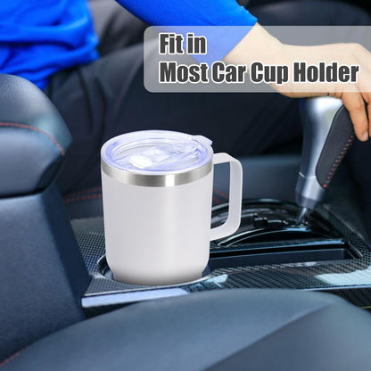 20 oz Tumbler with Handle, Coffee Tumblers with Lid Tavel Mug Navy 1P