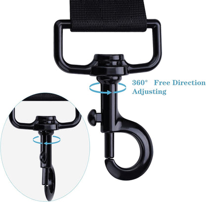Stroller Straps for Babyzen Yoyo,Yoy2,Yoy3,Yoya,Yuyu,Zoe, Stroller Carry Strap for Parents, Airplane Travel,Outdoor,RV (Black)