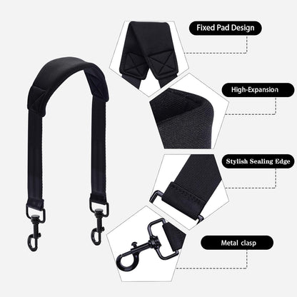 Stroller Straps for Babyzen Yoyo,Yoy2,Yoy3,Yoya,Yuyu,Zoe, Stroller Carry Strap for Parents, Airplane Travel,Outdoor,RV (Black)