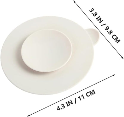 Baby Suction Bowl Pads 3Pcs Silicone Place Mats for Children