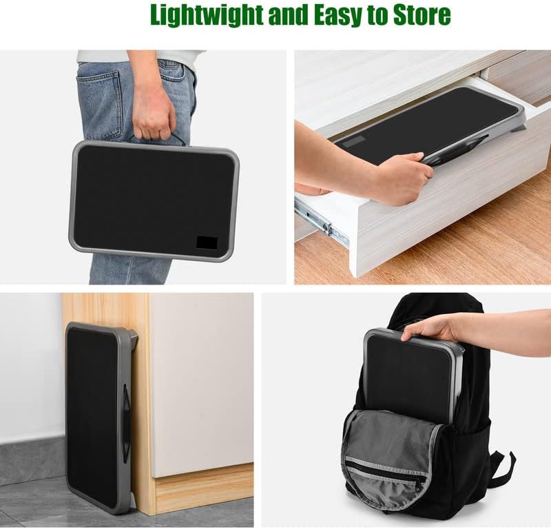 Folding Step Stool for Adults, Height-Adjustable Small Step Stool