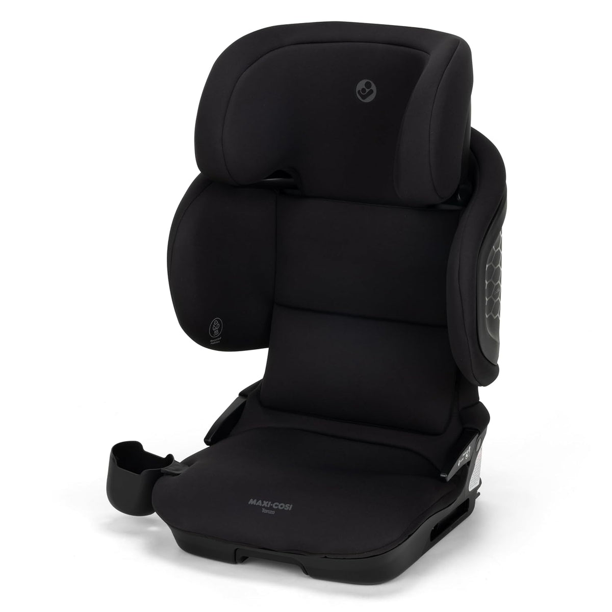 Tanza Belt-Positioning Booster Car Seat with Back, Foldable Car Seat, Sea Shadow