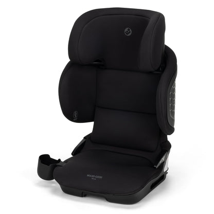 Tanza Belt-Positioning Booster Car Seat with Back, Foldable Car Seat, Sea Shadow