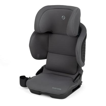 Tanza Belt-Positioning Booster Car Seat with Back, Foldable Car Seat, Sea Shadow