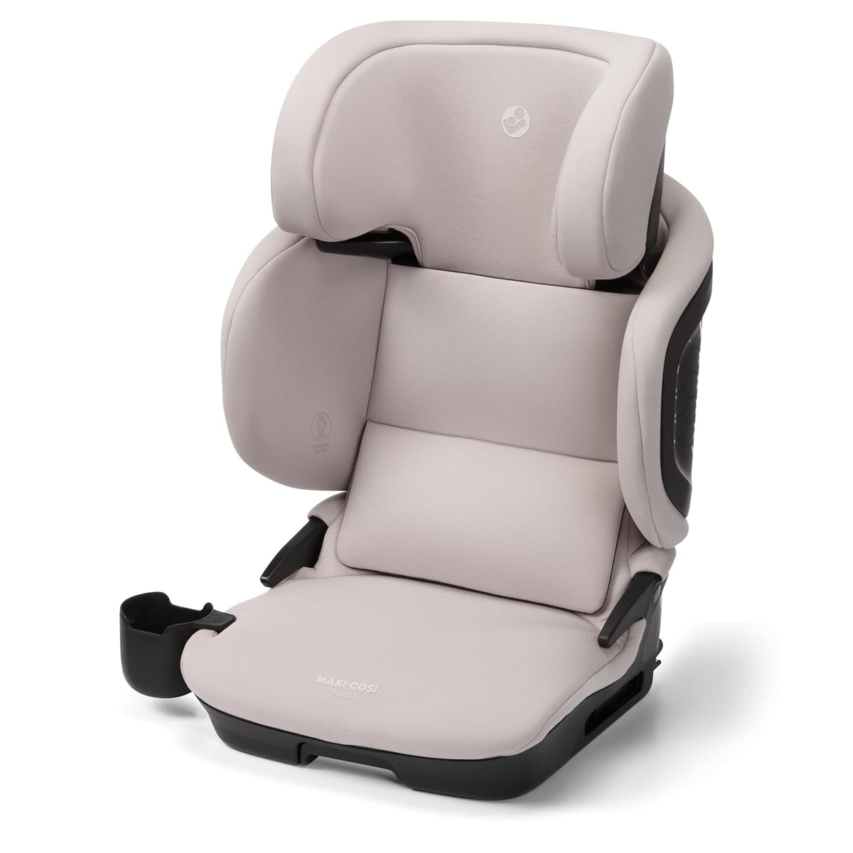 Tanza Belt-Positioning Booster Car Seat with Back, Foldable Car Seat, Sea Shadow