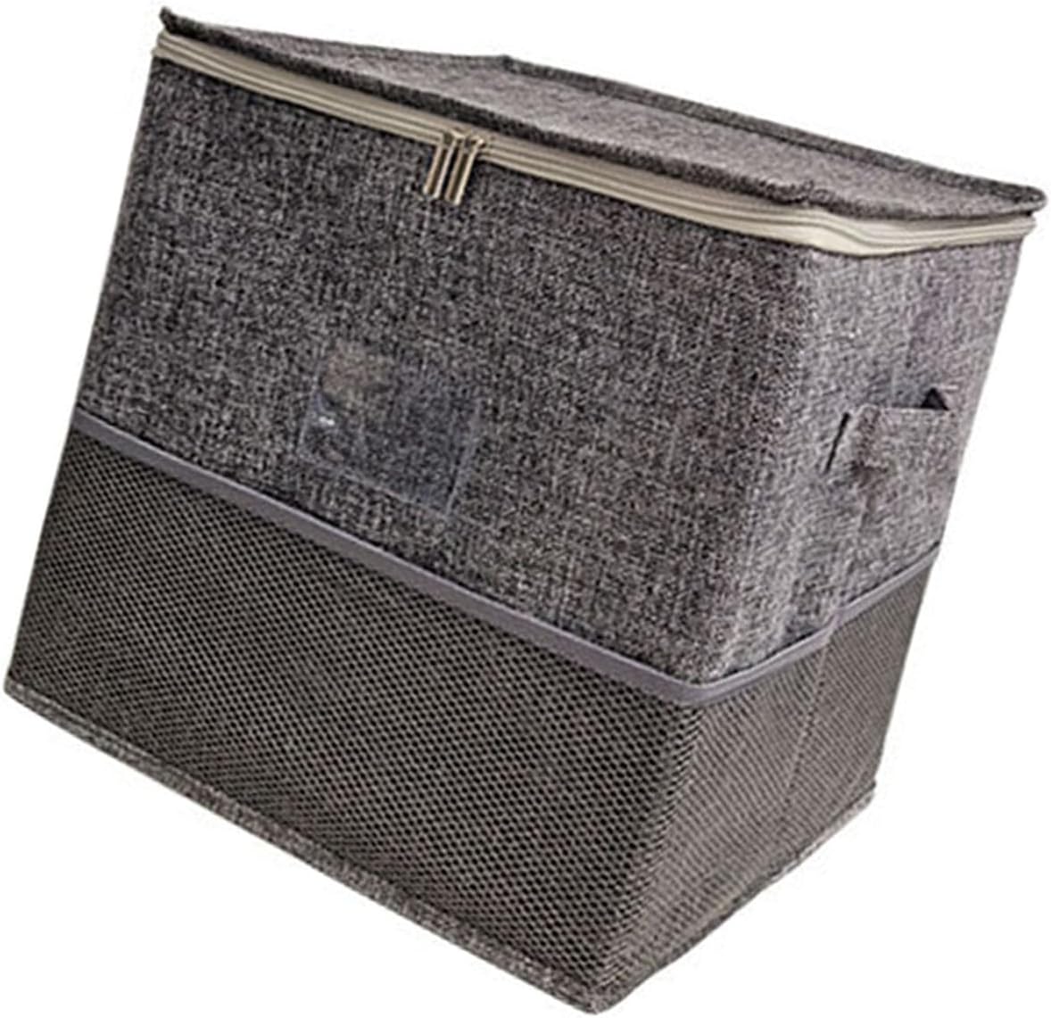 Round Play Mat Storage Bin with Square Fabric Organizer, Side Handle Carry, Large Toy Collection Basket for Playroom Bedroom Cleanup Playroom Organizer Cleanup Basket Toy Mat Hamper