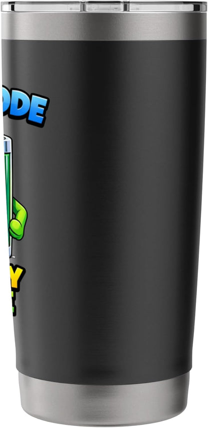 Focused Energy Mode Character Stainless Steel Insulated Tumbler