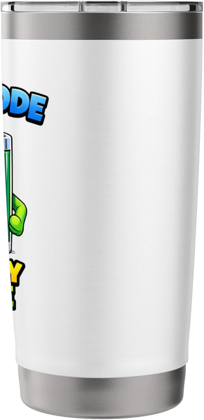 Focused Energy Mode Character Stainless Steel Insulated Tumbler
