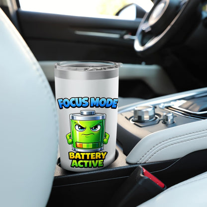 Focused Energy Mode Character Stainless Steel Insulated Tumbler