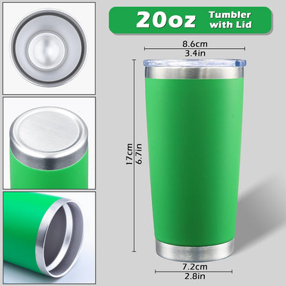 20oz Tumbler with Lid Stainless Steel Tumblers Insulated Mug Navy 1P