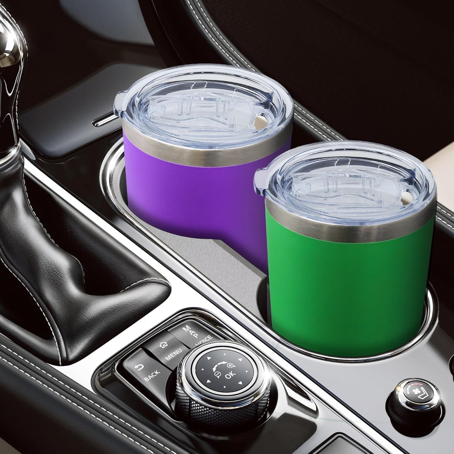 20oz Tumbler with Lid Stainless Steel Tumblers Insulated Mug Navy 1P