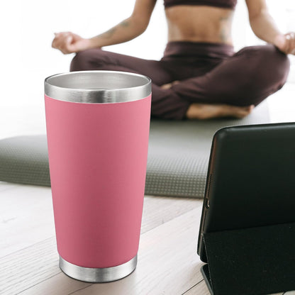 20oz Tumbler with Lid Stainless Steel Tumblers Insulated Mug Navy 1P