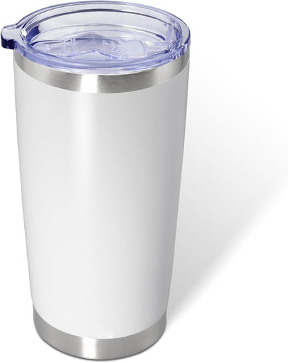 20oz Tumbler with Lid Stainless Steel Tumblers Insulated Mug Navy 1P