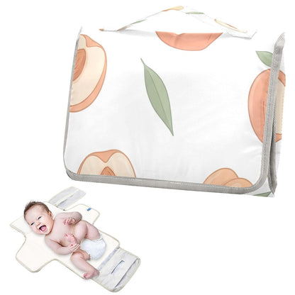 Peaches Portable Diaper Changing Pad Waterproof Changing Pads