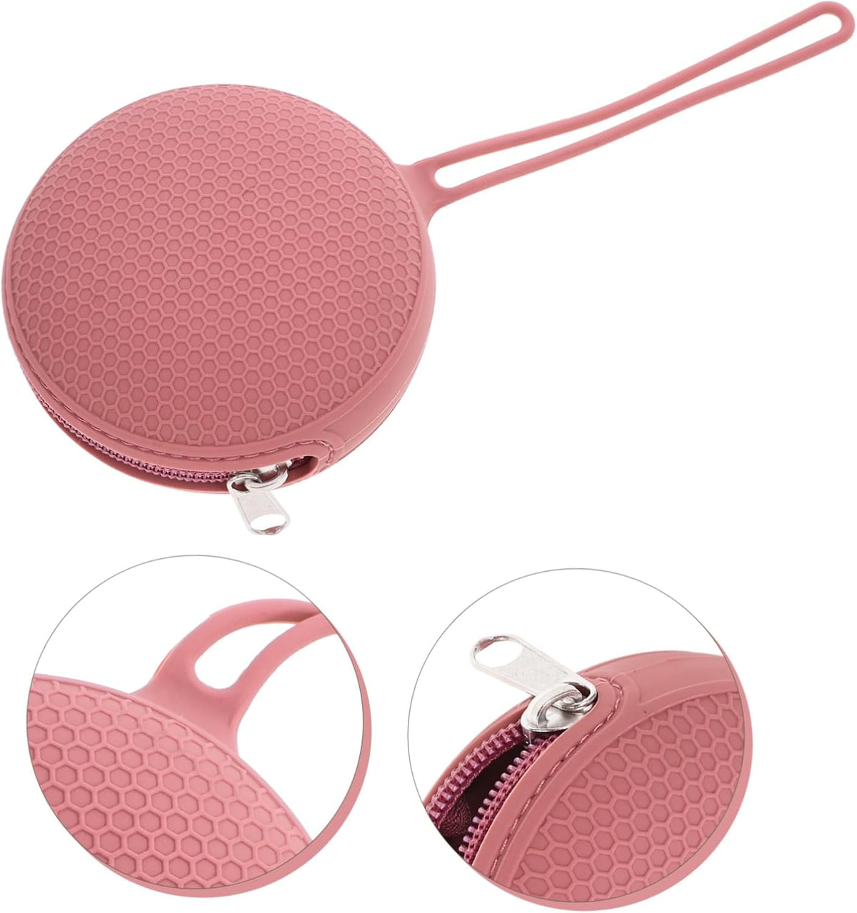 Reusable Pacifier Pouch Versatile Storage Bag for Pacifiers Teething Toys and Accessories for Diaper Bags and Travel and Washable Design Dark Honeycomb