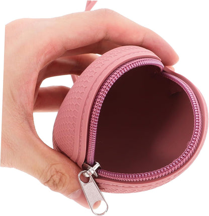 Reusable Pacifier Pouch Versatile Storage Bag for Pacifiers Teething Toys and Accessories for Diaper Bags and Travel and Washable Design Dark Honeycomb