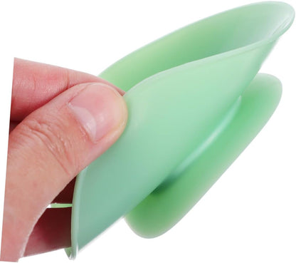 Double Sided Silicone Suction Cup Pad Boys and Girls Tableware Plate Bowl Sucker Suction Base for Plate Silicone Sucker for Boys and Girls